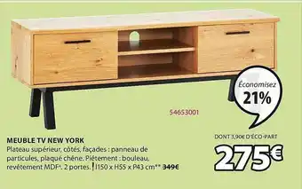 JYSK Meuble Tv New York offre