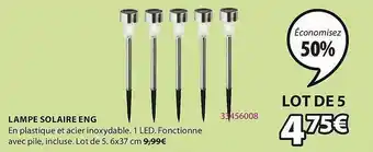 JYSK Lampe Solaire Eng offre