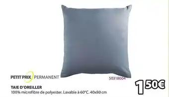 JYSK Taie D'oreiller offre