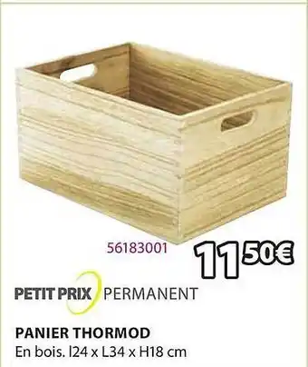 JYSK Panier Thormod offre