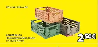 JYSK Panier Milas offre