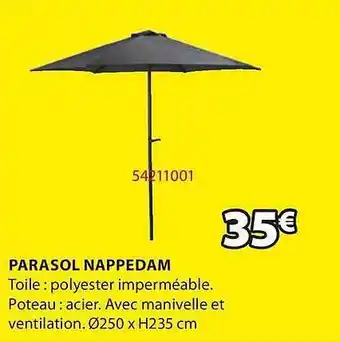 JYSK Parasol Nappedam offre