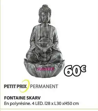 JYSK Fontaine Skarv offre