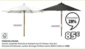JYSK Parasol Palma offre