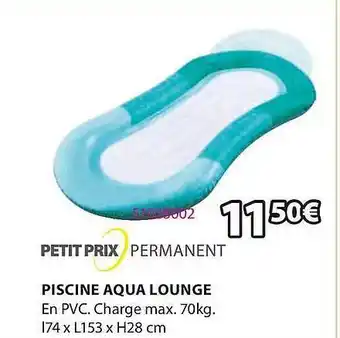 JYSK Piscine Aqua Lounge offre