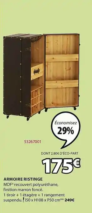 JYSK Armoire Ristinge offre