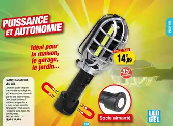 Outiror Lampe Baladeuse Led Gel offre