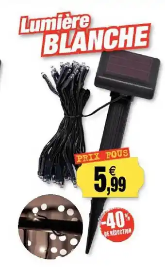 Outiror Lumière Blanche offre