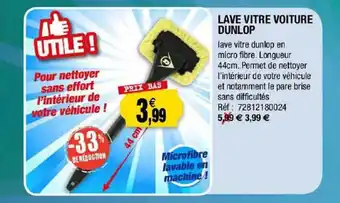 Lave Vitre Voiture Dunlop