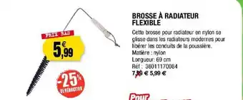Outiror Brosse à Radiateur Flexible offre