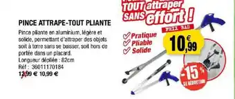 Outiror Pince Attrape-tout Pliante offre