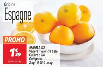 Netto Orange a jus offre