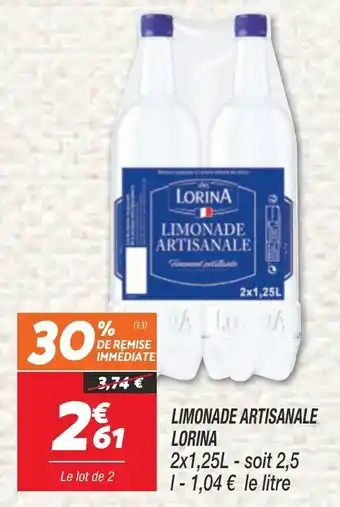 Limonade artisanale lorina