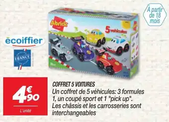 Netto Coffret 5 voitures offre