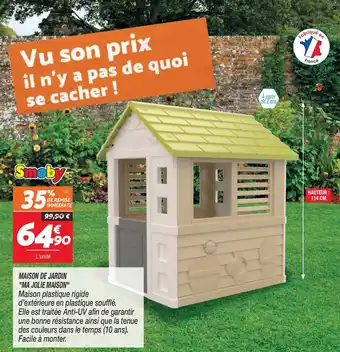 Netto Maison de jardin offre