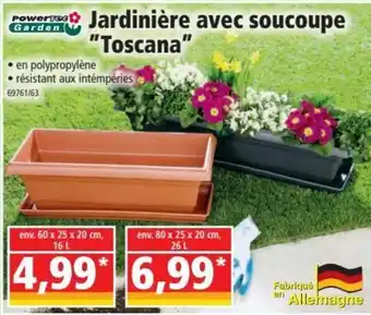 Norma Jardinière avec soucoupe offre