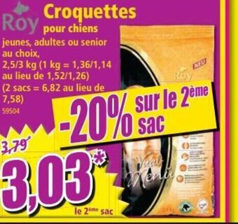 Norma Croquettes offre