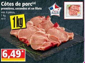 Norma Côtes de porc offre