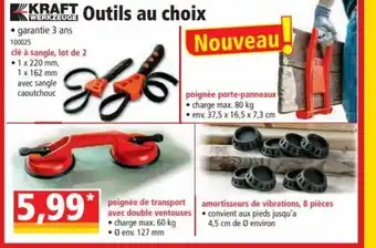 Norma Outils au choix offre