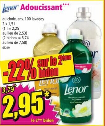 Norma Adoucissant offre