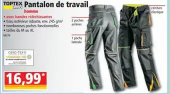 Norma Pantalon de travail offre