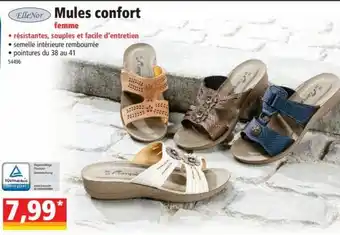 Norma Mules confort offre