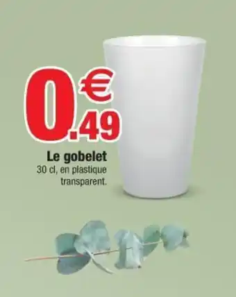 Le gobelet