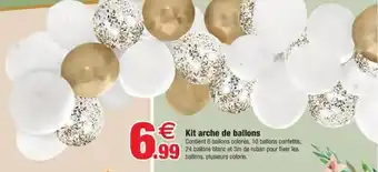 Bazarland Kit arche de ballons offre