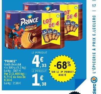 E.Leclerc "Prince" offre