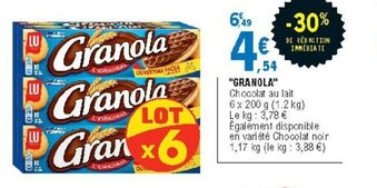 E.Leclerc Granola offre