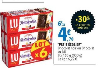E.Leclerc Petit écolier offre