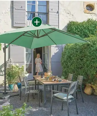 Gamm vert Parasol déporté "nh20" offre