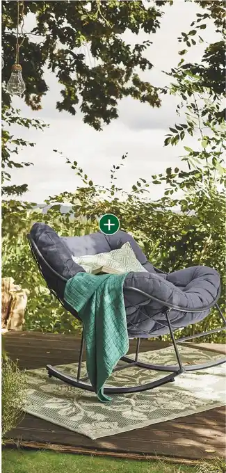 Gamm vert Fauteuil à bascule "royal rocking" offre