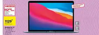 Carrefour Contact Macbook Air 13 offre