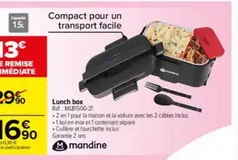 Lunch Box Mandine