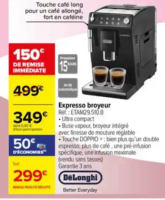 Expresso Broyeur Delonghi