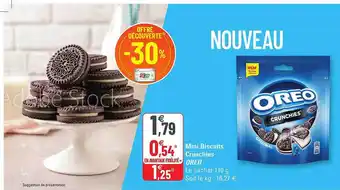 G20 Mini Biscuits Crunchies Oreo offre