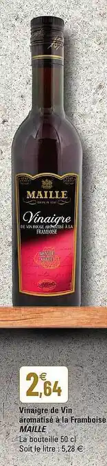 G20 Vinaigre De Vin Aromatise à La Framboise Maille offre