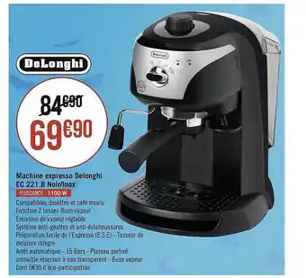 Machine Expresso Delonghi