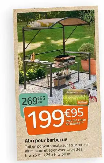 Jardiland Abri Pour Barbecue offre