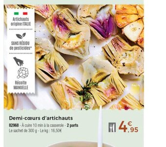 Thiriet Demi-Coeurs D;Artichauts offre