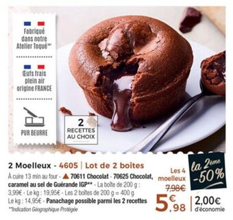 Thiriet 2 Moelleux offre