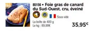 Thiriet Foie gras de canard offre