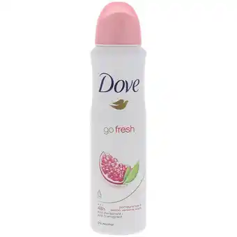 Action Go Fresh déodorant Dove Grenade & Citron offre