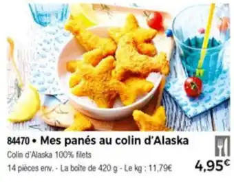Thiriet Mes panés au colin d'Alaska offre