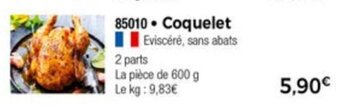 Thiriet Coquelet offre