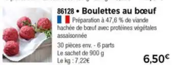 Thiriet Boulettes au bœuf offre