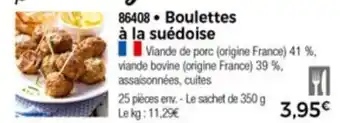 Thiriet Boulettes à la suédoise offre