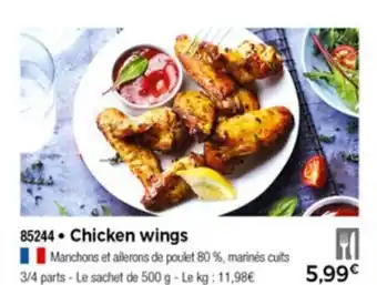 Thiriet Chicken wings offre