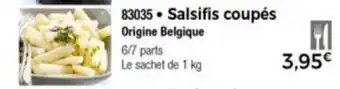 Thiriet Salsifis coupés offre